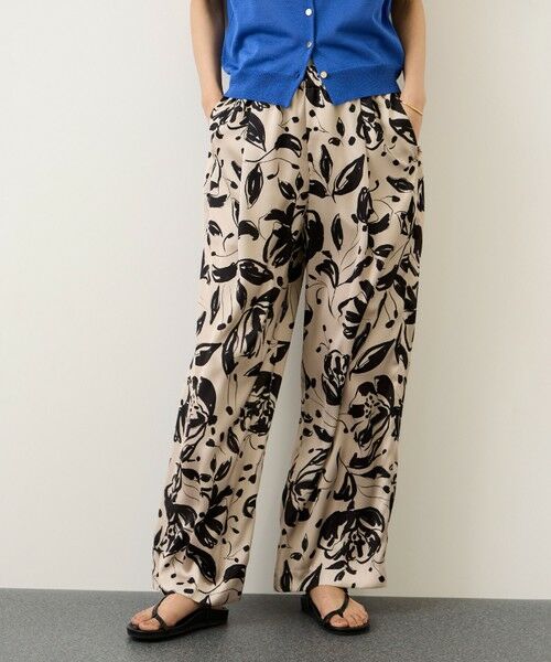 ROPE' / ロペ その他パンツ | 【DEVEAUX(デヴォー)】フラワープリントイージーパンツ/セットアップ対応 | 詳細12