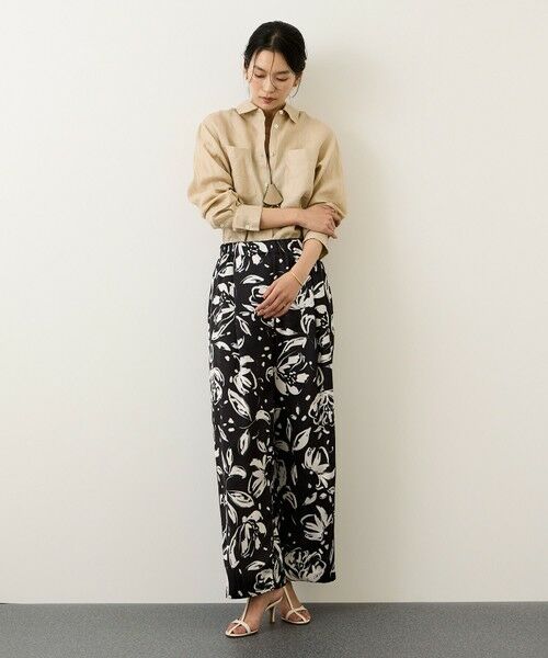 ROPE' / ロペ その他パンツ | 【DEVEAUX(デヴォー)】フラワープリントイージーパンツ/セットアップ対応 | 詳細15