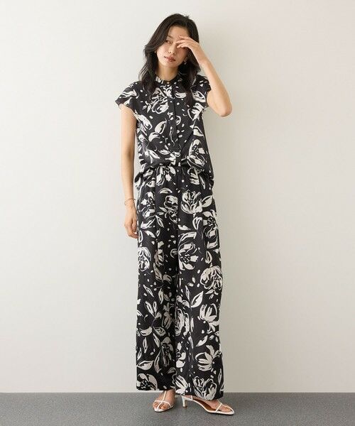 ROPE' / ロペ その他パンツ | 【DEVEAUX(デヴォー)】フラワープリントイージーパンツ/セットアップ対応 | 詳細17