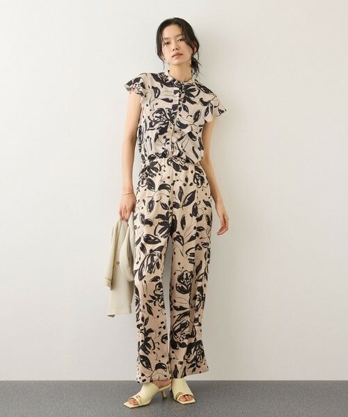 ROPE' / ロペ その他パンツ | 【DEVEAUX(デヴォー)】フラワープリントイージーパンツ/セットアップ対応 | 詳細4