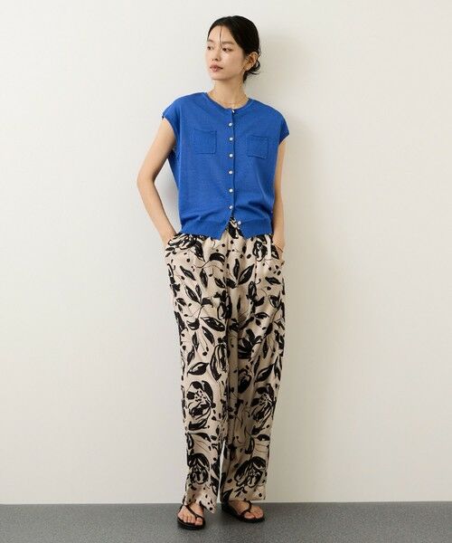 ROPE' / ロペ その他パンツ | 【DEVEAUX(デヴォー)】フラワープリントイージーパンツ/セットアップ対応 | 詳細5