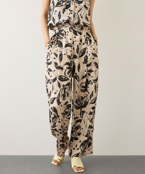 ROPE' / ロペ その他パンツ | 【DEVEAUX(デヴォー)】フラワープリントイージーパンツ/セットアップ対応 | 詳細8