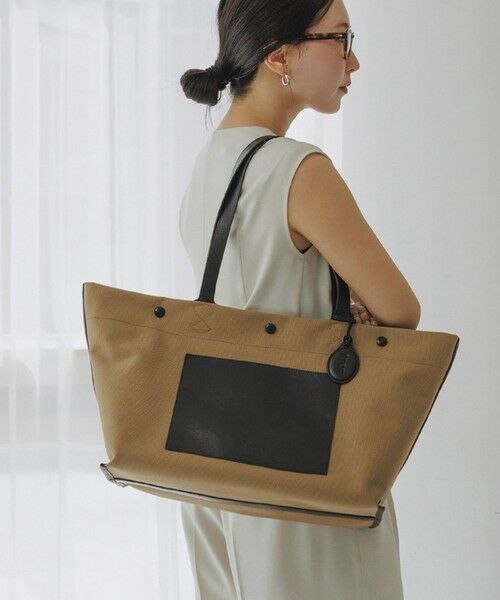 ROPE' / ロペ トートバッグ | 【E'POR】【A4/PC対応・内側撥水・軽量】SAIL BAG(セイルバッグ)/26SS新型（ブラウン系(22)）
