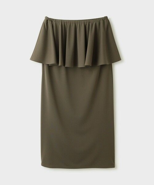 ROPE' / ロペ ミニ・ひざ丈スカート | 【一部店舗限定】【REALM（レルム）】PEPLUM SKIRT｜フリルタイトスカート　26SS | 詳細3