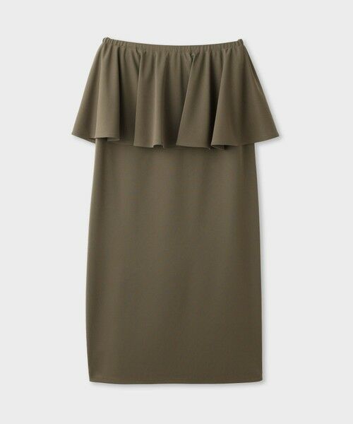 ROPE' / ロペ ミニ・ひざ丈スカート | 【一部店舗限定】【REALM（レルム）】PEPLUM SKIRT｜フリルタイトスカート　26SS | 詳細4