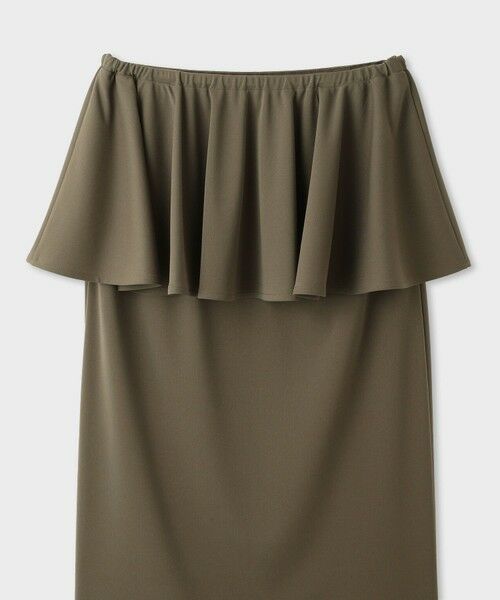 ROPE' / ロペ ミニ・ひざ丈スカート | 【一部店舗限定】【REALM（レルム）】PEPLUM SKIRT｜フリルタイトスカート　26SS | 詳細5