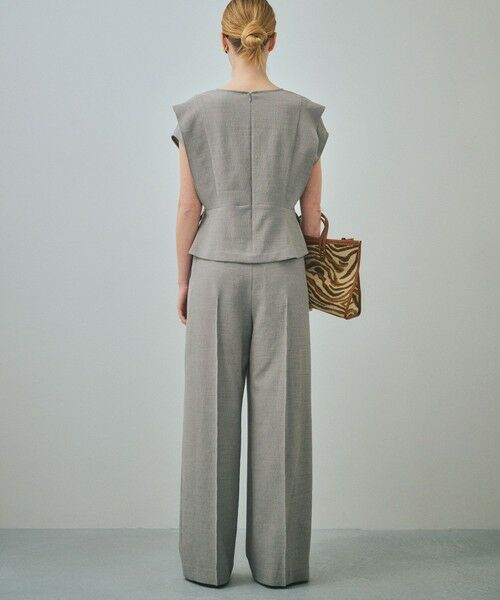 ROPE' / ロペ シャツ・ブラウス | 【一部店舗限定】【REALM（レルム）】V-NECK BLOUSE｜セットアップブラウス　26SS | 詳細17