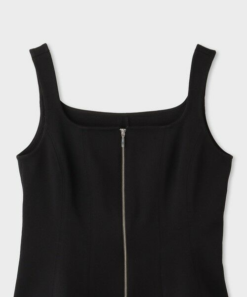 ROPE' / ロペ シャツ・ブラウス | 【一部店舗限定】【REALM（レルム）】FRONT ZIP BLOUSE｜ペプラムビスチェ　26SS | 詳細7