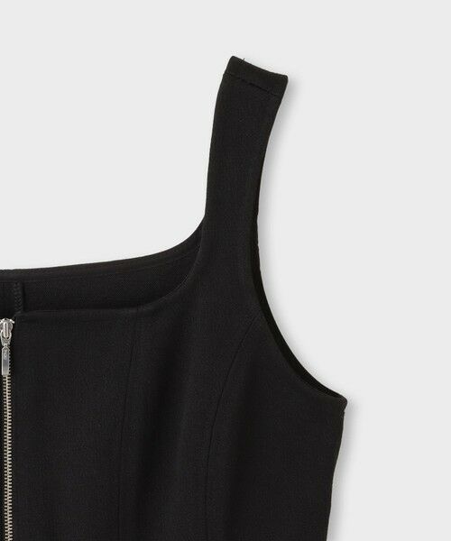 ROPE' / ロペ シャツ・ブラウス | 【一部店舗限定】【REALM（レルム）】FRONT ZIP BLOUSE｜ペプラムビスチェ　26SS | 詳細9