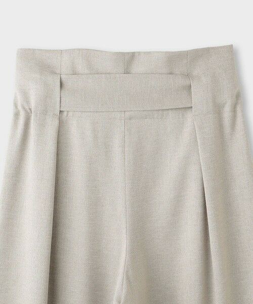 ROPE' / ロペ その他パンツ | 【一部店舗限定】【REALM（レルム）】BELTED PANTS｜ハイウエストパンツ　26SS | 詳細9