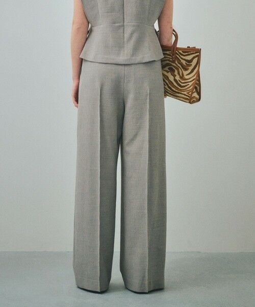 ROPE' / ロペ その他パンツ | 【一部店舗限定】【REALM（レルム）】GATHERED WAIST TUCK PANTS｜セットアップパンツ　26SS | 詳細2
