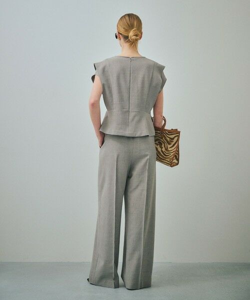 ROPE' / ロペ その他パンツ | 【一部店舗限定】【REALM（レルム）】GATHERED WAIST TUCK PANTS｜セットアップパンツ　26SS | 詳細5
