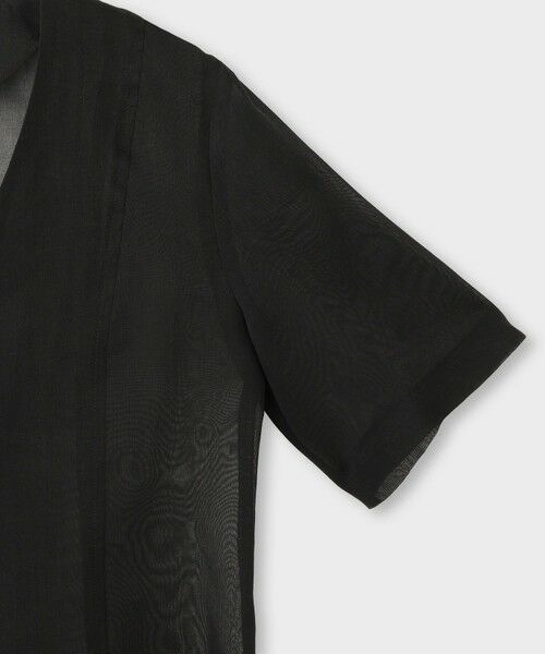 ROPE' / ロペ ノーカラージャケット | 【一部店舗限定】【REALM（レルム）】SHEER JACKET｜Vネックジャケット　26SS | 詳細7