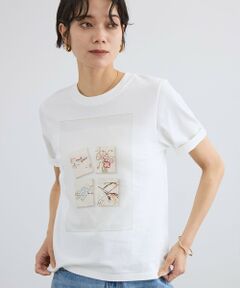 ROPE' / ロペ Tシャツ | 【SALON adam et rope'】【Lee Izumida by SALON】プリントコンパクトT