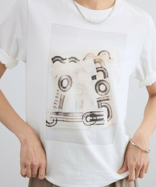 ROPE' / ロペ Tシャツ | 【SALON adam et rope'】【Lee Izumida by SALON】プリントコンパクトT | 詳細11