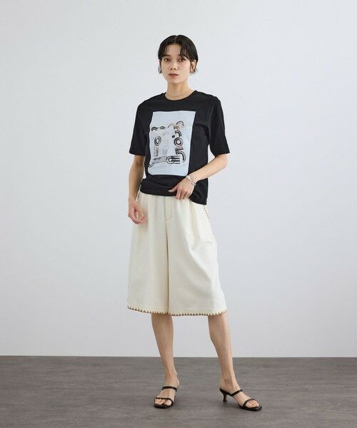 ROPE' / ロペ Tシャツ | 【SALON adam et rope'】【Lee Izumida by SALON】プリントコンパクトT | 詳細4