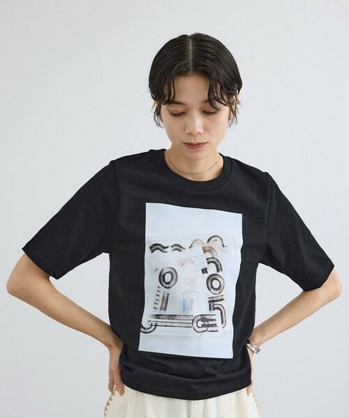 ROPE' / ロペ Tシャツ | 【SALON adam et rope'】【Lee Izumida by SALON】プリントコンパクトT | 詳細7