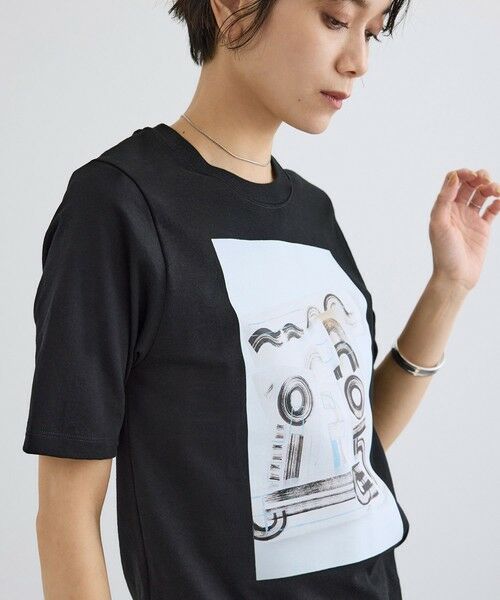 ROPE' / ロペ Tシャツ | 【SALON adam et rope'】【Lee Izumida by SALON】プリントコンパクトT | 詳細8