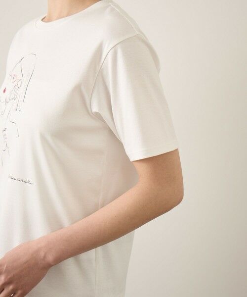 ROPE' / ロペ Tシャツ | 【YUKO SAEKI for ROPE’・コラボレーション】プリントTシャツ/イージーケア | 詳細17