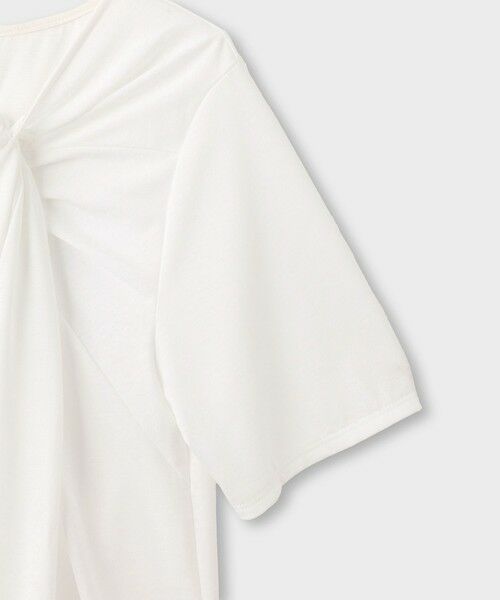 ROPE' / ロペ Tシャツ | 【一部店舗限定】【REALM（レルム）】TWISTED HALF-SLEEVE TOP｜半袖Tシャツ　26SS | 詳細3