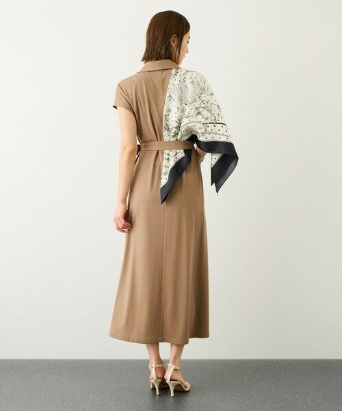 ROPE' / ロペ ロング・マキシ丈ワンピース | ジャージラップフレンチスリーブワンピース/UVカット・接触冷感・吸水速乾・イージーケア | 詳細28