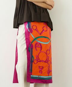 ROPE' / ロペ バンダナ・スカーフ | ROPE' リバイバルシルクスカーフ/ Lサイズ・26AW