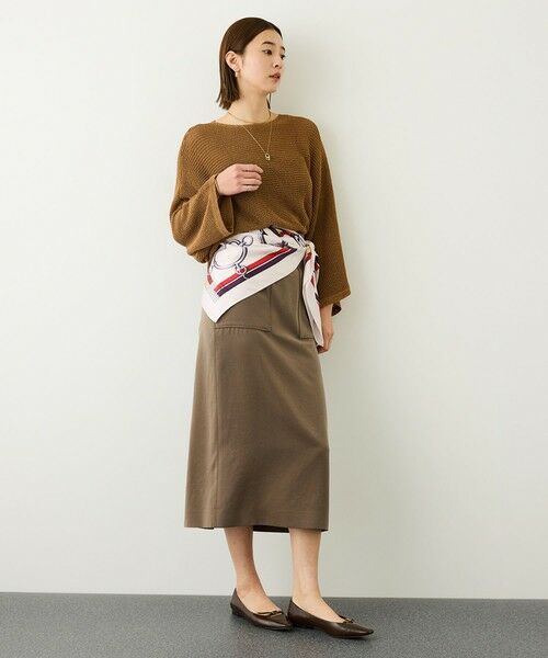 ROPE' / ロペ バンダナ・スカーフ | ROPE' リバイバルシルクスカーフ/ Lサイズ・26AW | 詳細10