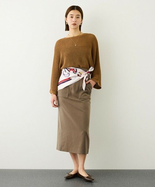 ROPE' / ロペ バンダナ・スカーフ | ROPE' リバイバルシルクスカーフ/ Lサイズ・26AW | 詳細24