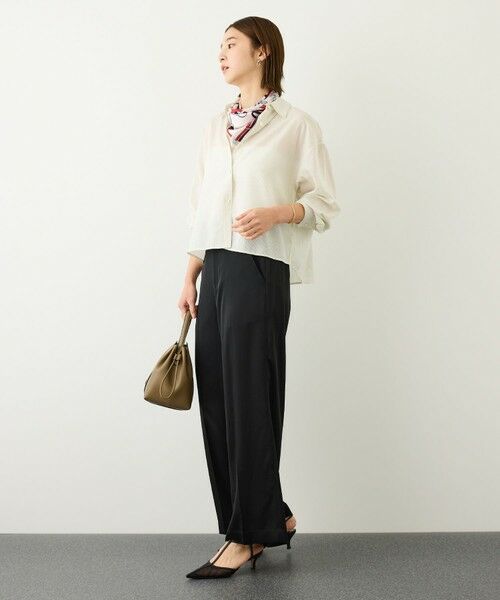 ROPE' / ロペ バンダナ・スカーフ | ROPE' リバイバルシルクスカーフ/Sサイズ・26AW | 詳細14