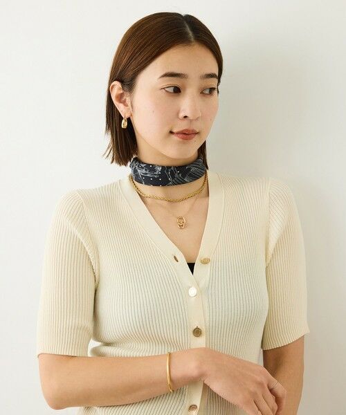 ROPE' / ロペ バンダナ・スカーフ | ROPE' リバイバルシルクスカーフ/Sサイズ・26AW | 詳細5