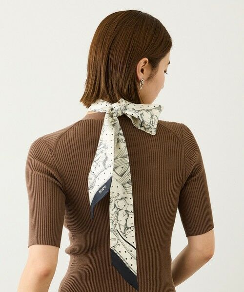 ROPE' / ロペ バンダナ・スカーフ | ROPE' リバイバルシルクタイスカーフ/26AW | 詳細15