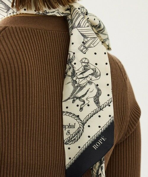 ROPE' / ロペ バンダナ・スカーフ | ROPE' リバイバルシルクタイスカーフ/26AW | 詳細16