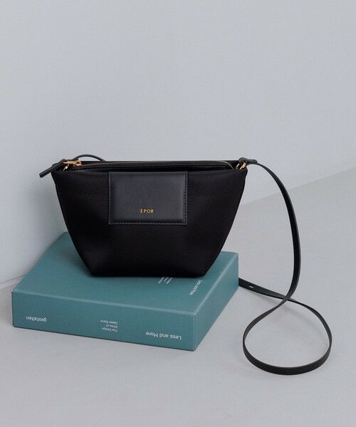 ROPE' / ロペ ショルダーバッグ | 【E'POR】BOAT BAG Mini/撥水・超軽量・26AW新色（ブラック(01)）