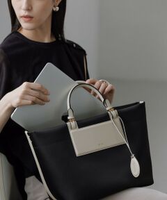 ROPE' / ロペ ハンドバッグ | 【E'POR】BOAT BAG Medium+/A4対応・撥水・軽量・26AW新型