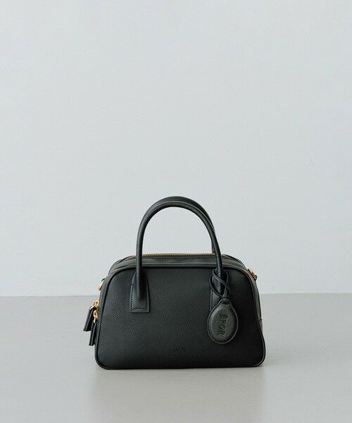 ROPE' / ロペ ハンドバッグ | 【E'POR】TWO BOSTON BAG Mini/撥水・26AW新型（ブラック(01)）