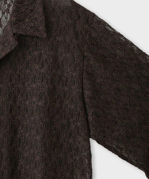 ROPE' / ロペ シャツ・ブラウス | 【一部店舗限定】【REALM（レルム）】LACE SHIRT｜レースブラウス　26SS | 詳細1