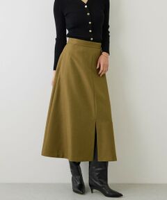 ROPE' / ロペ ミニ・ひざ丈スカート | 【J'aDoRe・一部店舗限定サイズ】センタースリットセミフレアスカート