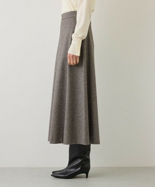 ROPE' / ロペ ミニ・ひざ丈スカート | 【J'aDoRe・一部店舗限定サイズ】ガンクラブチェックセミフレアースカート/吸湿発熱・イージーケア | 詳細11