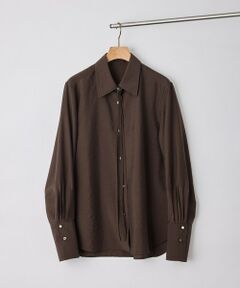 ROPE' / ロペ シャツ・ブラウス | 【J'aDoRe・一部店舗限定サイズ】チョーカー付きロングカフスナローシャツ