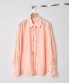 ROPE' / ロペ シャツ・ブラウス | 【J'aDoRe・一部店舗限定サイズ】チョーカー付きロングカフスナローシャツ