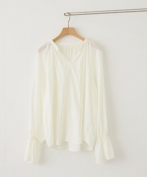ROPE' / ロペ シャツ・ブラウス | 【J'aDoRe・一部店舗限定サイズ】取り外し可能 2WAYラッフルフリルブラウス/イージーケア | 詳細22