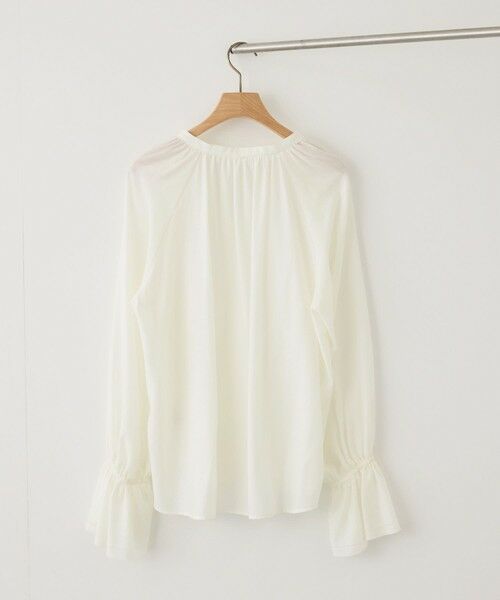 ROPE' / ロペ シャツ・ブラウス | 【J'aDoRe・一部店舗限定サイズ】取り外し可能 2WAYラッフルフリルブラウス/イージーケア | 詳細24