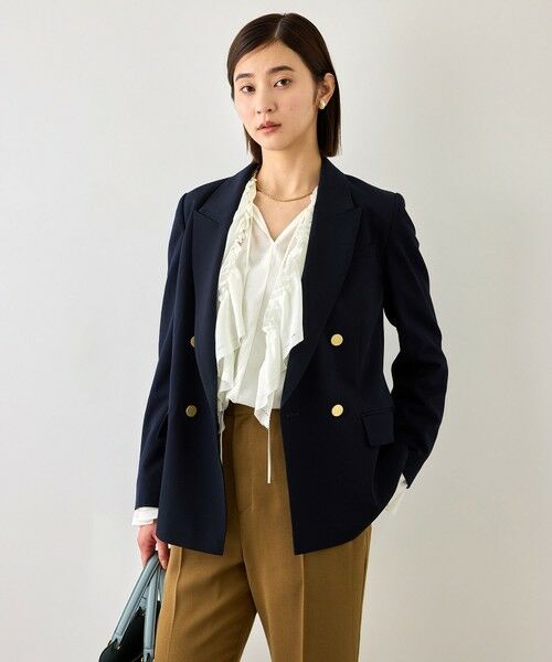 ROPE' / ロペ シャツ・ブラウス | 【J'aDoRe・一部店舗限定サイズ】取り外し可能 2WAYラッフルフリルブラウス/イージーケア | 詳細3