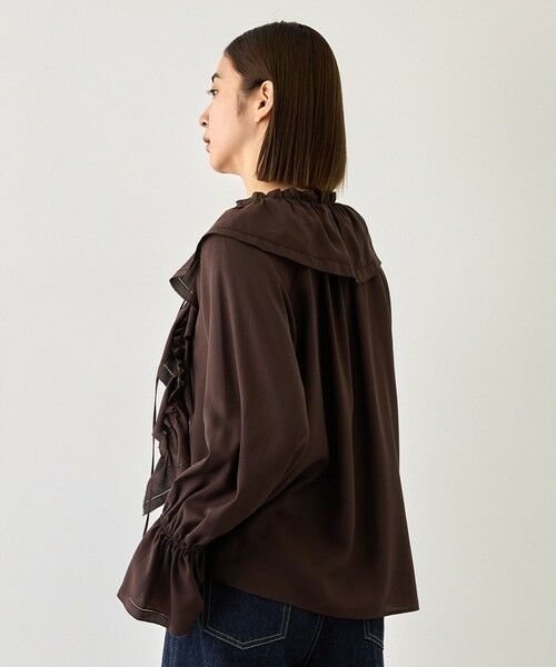 ROPE' / ロペ シャツ・ブラウス | 【J'aDoRe・一部店舗限定サイズ】取り外し可能 2WAYラッフルフリルブラウス/イージーケア | 詳細30