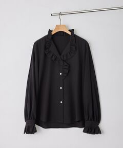 ROPE' / ロペ シャツ・ブラウス | 【J'aDoRe・一部店舗限定サイズ】エンブロイダリーフリルブラウス