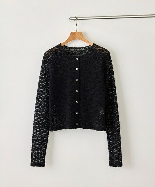 ROPE' / ロペ カーディガン・ボレロ | フラワーレースコンパクトカーディガン/イージーケア【J'aDoRe・ルミネ店舗限定カラー】 | 詳細18