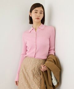 ROPE' / ロペ カーディガン・ボレロ | 【J'aDoRe・一部店舗限定サイズ】スーパーメリノウール金ボタンポロニットカーディガン/一部J'aDoRe限定カラー