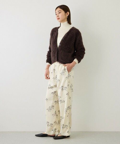 ROPE' / ロペ カーディガン・ボレロ | フェザーヤーンニットカーディガン/イージーケア | 詳細7