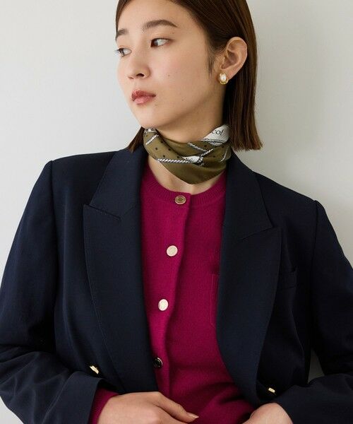ROPE' / ロペ ニット・セーター | 【J'aDoRe・一部店舗限定サイズ】カシミヤブレンドポケットカーディガン/一部WEB限定カラー・イージーケア（ワイン(66)）