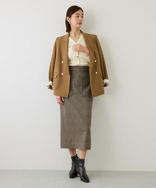 ROPE' / ロペ ニット・セーター | 【J'aDoRe・一部店舗限定サイズ】ワイドリブ金ボタンVネックカーディガン | 詳細9
